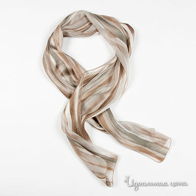 Палантин Marc Rozier, цвет цвет коричневый / серый / белый