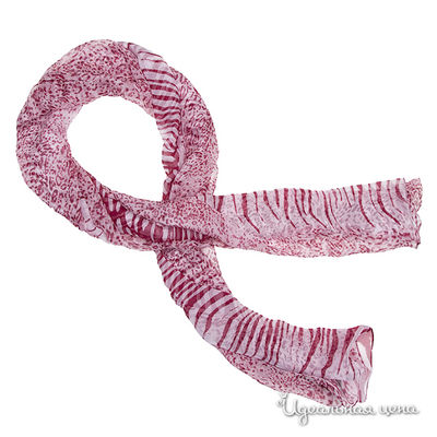 Палантин Sabellino, цвет цвет белый / розовый