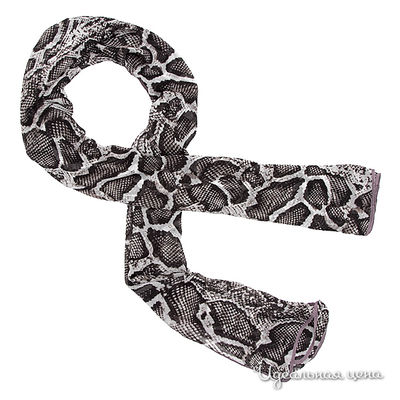 Палантин Sabellino, цвет цвет графитовый / белый