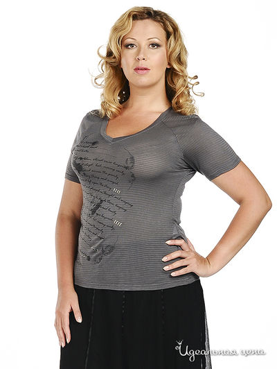 Футболка Natura, цвет цвет серый