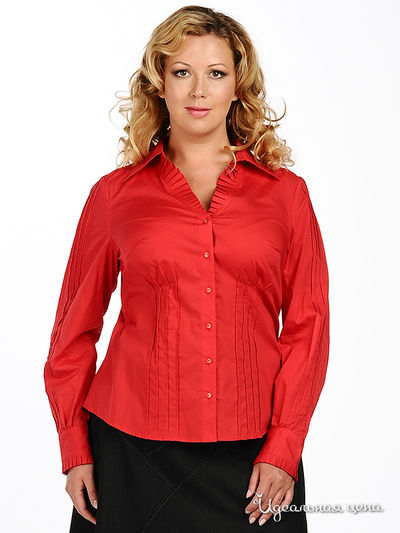 Блуза Natura, цвет цвет красный
