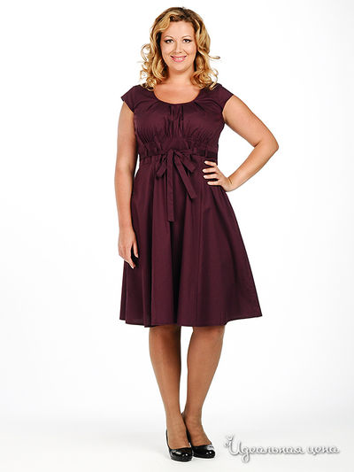 Платье Natura, цвет цвет сливовый