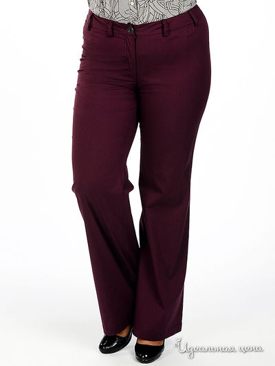 Брюки Natura, цвет цвет сливовый
