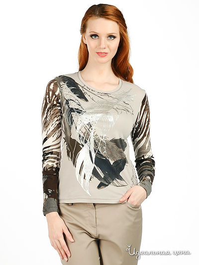 Лонгслив Olsen, цвет цвет коричневый