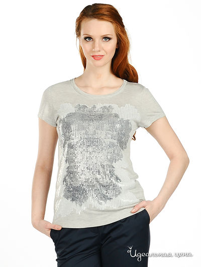 Футболка Olsen, цвет цвет серый