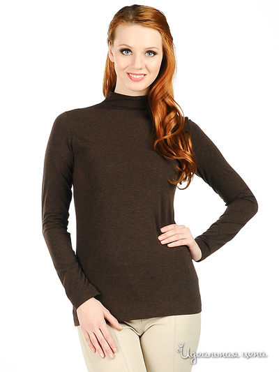Водолазка Olsen, цвет цвет темно-коричневый