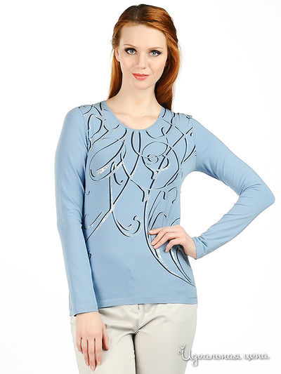 Лонгслив Olsen, цвет цвет голубой