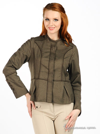 Жакет Olsen, цвет цвет коричневый