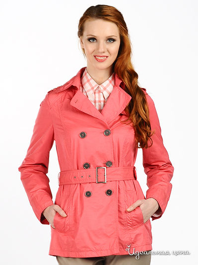 Плащ Olsen, цвет цвет коралловый
