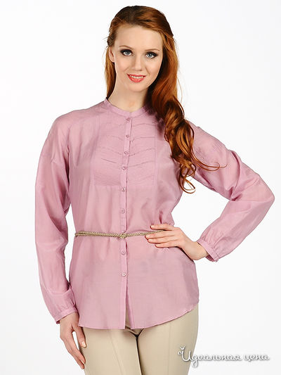 Блуза Olsen, цвет цвет сиреневый