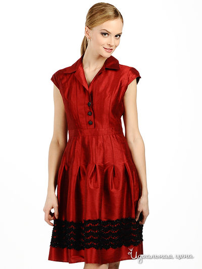 Платье JS Collection, цвет цвет красный