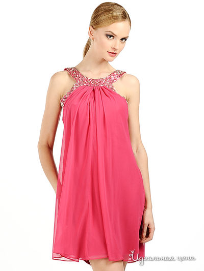 Платье JS Collection, цвет цвет фуксия