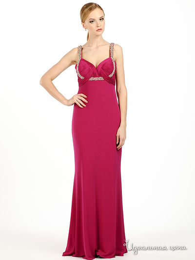 Платье JS Collection, цвет цвет ягодный