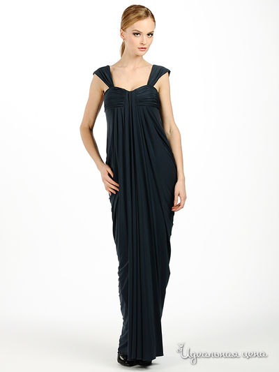 Платье JS Collection, цвет цвет графитовый