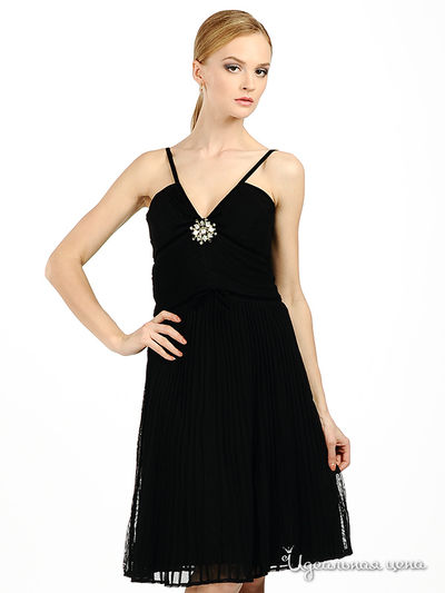 Платье JS Collection, цвет цвет черный