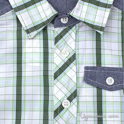 Рубашка ComusL для мальчика, цвет зеленый