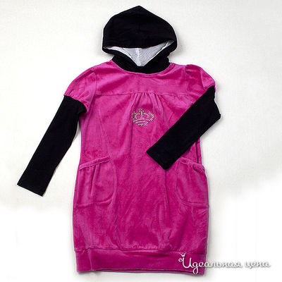 Платье Comusl, цвет цвет фуксия / черный