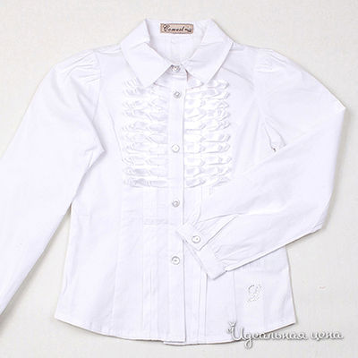 Блуза ComusL для девочки, цвет белый