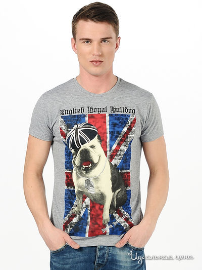 Футболка Lagos, цвет цвет серый