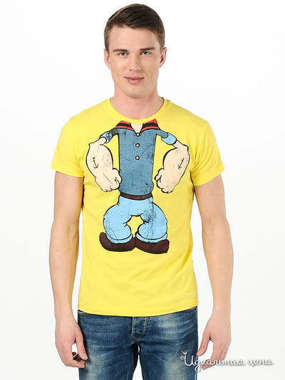 Футболка Lagos, цвет цвет желтый