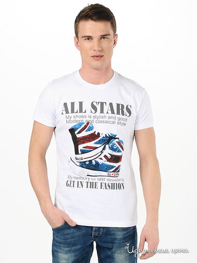 Футболка Lagos, цвет цвет белый