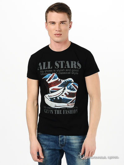 Футболка Lagos, цвет цвет черный