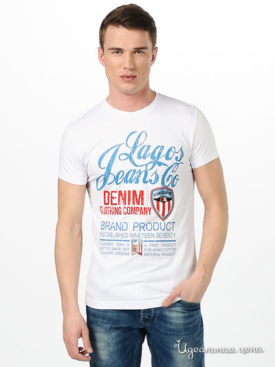 Футболка Lagos, цвет цвет белый