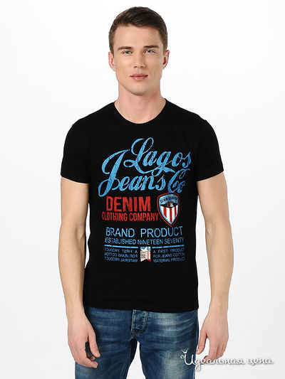 Футболка Lagos, цвет цвет черный