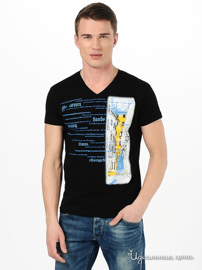 Футболка Lagos, цвет цвет черный