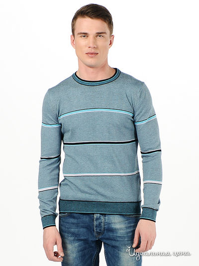 Джемпер Woollen Art, цвет цвет бирюзовый