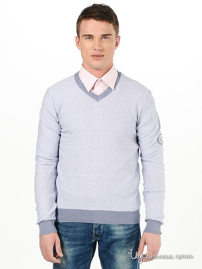 Пуловер Woollen Art, цвет цвет сиреневый
