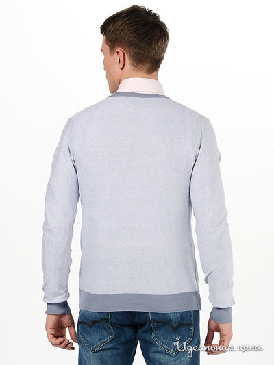 Пуловер WOOLLEN ART мужской, цвет сиреневый