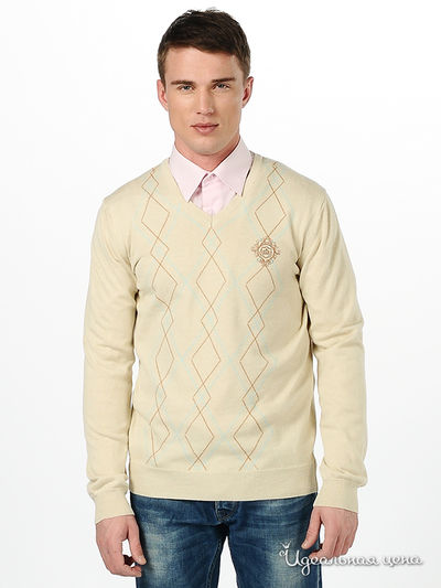 Пуловер Woollen Art, цвет цвет бежевый