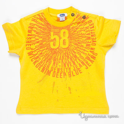 Футболка Chicco, цвет цвет желтый