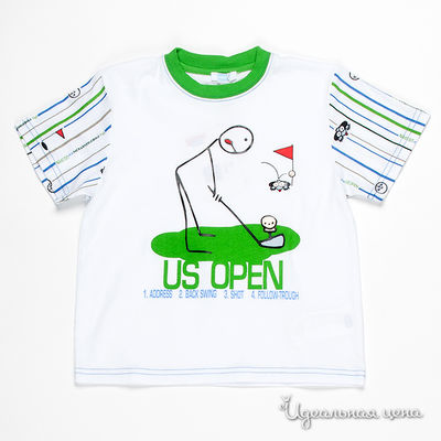 Пижама Chicco для мальчика, цвет белый / зеленый