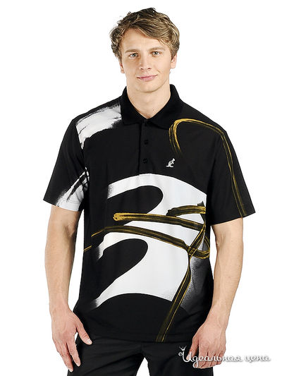 Футболка-поло Australian, цвет цвет черный