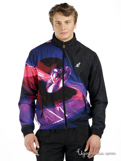 Олимпийка Australian, цвет цвет черный / мультиколор