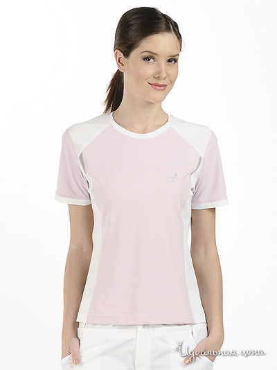 Футболка Australian, цвет цвет розовый / белый