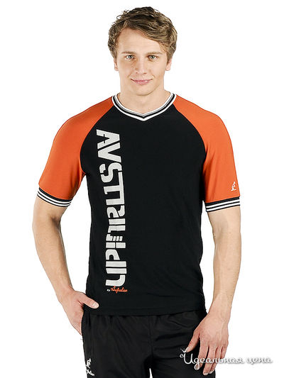 Футболка Australian, цвет цвет черный / рыжий