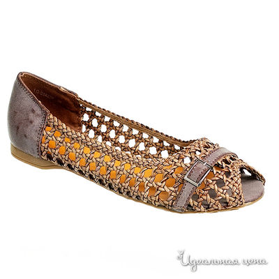 Балетки Elche, цвет цвет серо-бежевый