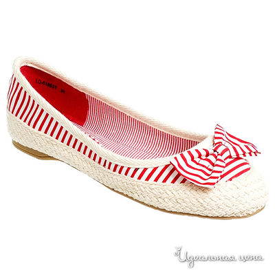 Туфли Elche, цвет цвет красный / белый