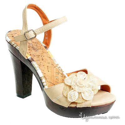 Босоножки Elche, цвет цвет бежевый