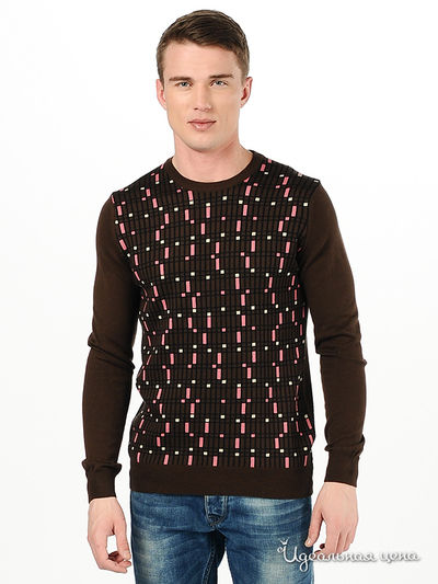 Джемпер Woollen Art, цвет цвет коричневый