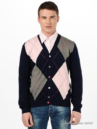 Кардиган Woollen Art, цвет цвет темно-синий