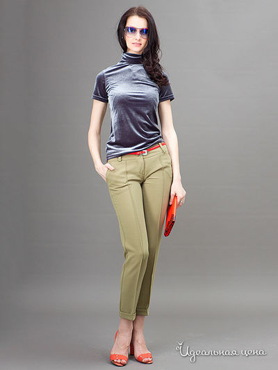 Водолазка May Be, цвет цвет темно-серый