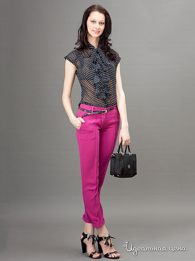 Блуза May Be, цвет цвет черный