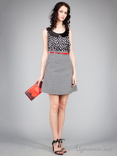 Блуза May Be, цвет цвет черный