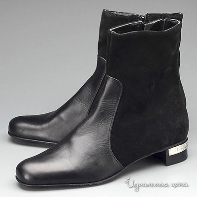 Ботильоны Bouton, цвет цвет черный