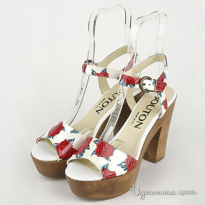 Босоножки Bouton, цвет цвет мультиколор