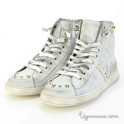 Кеды Bouton, цвет цвет светло-серый